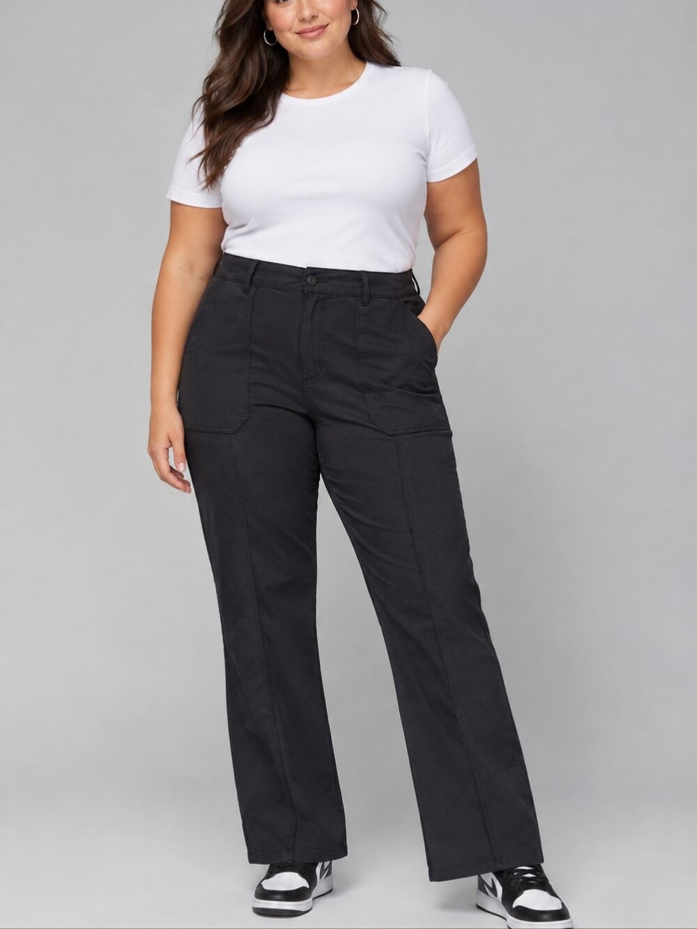 Nike Jordan Heritage Women's Woven Pants Off-Noir Black XL FN5446-045